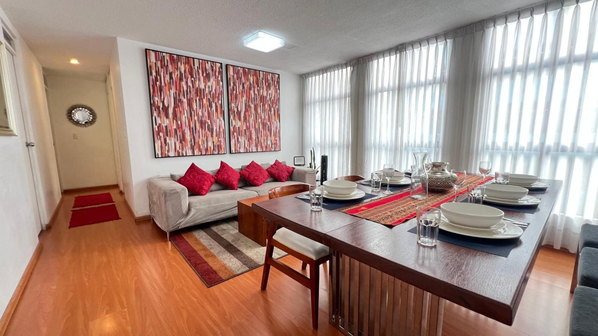 Exclusivo Dpto Moderno En El Corazon De Lima Con Wifi Ultra Rapido Appartement Buitenkant foto