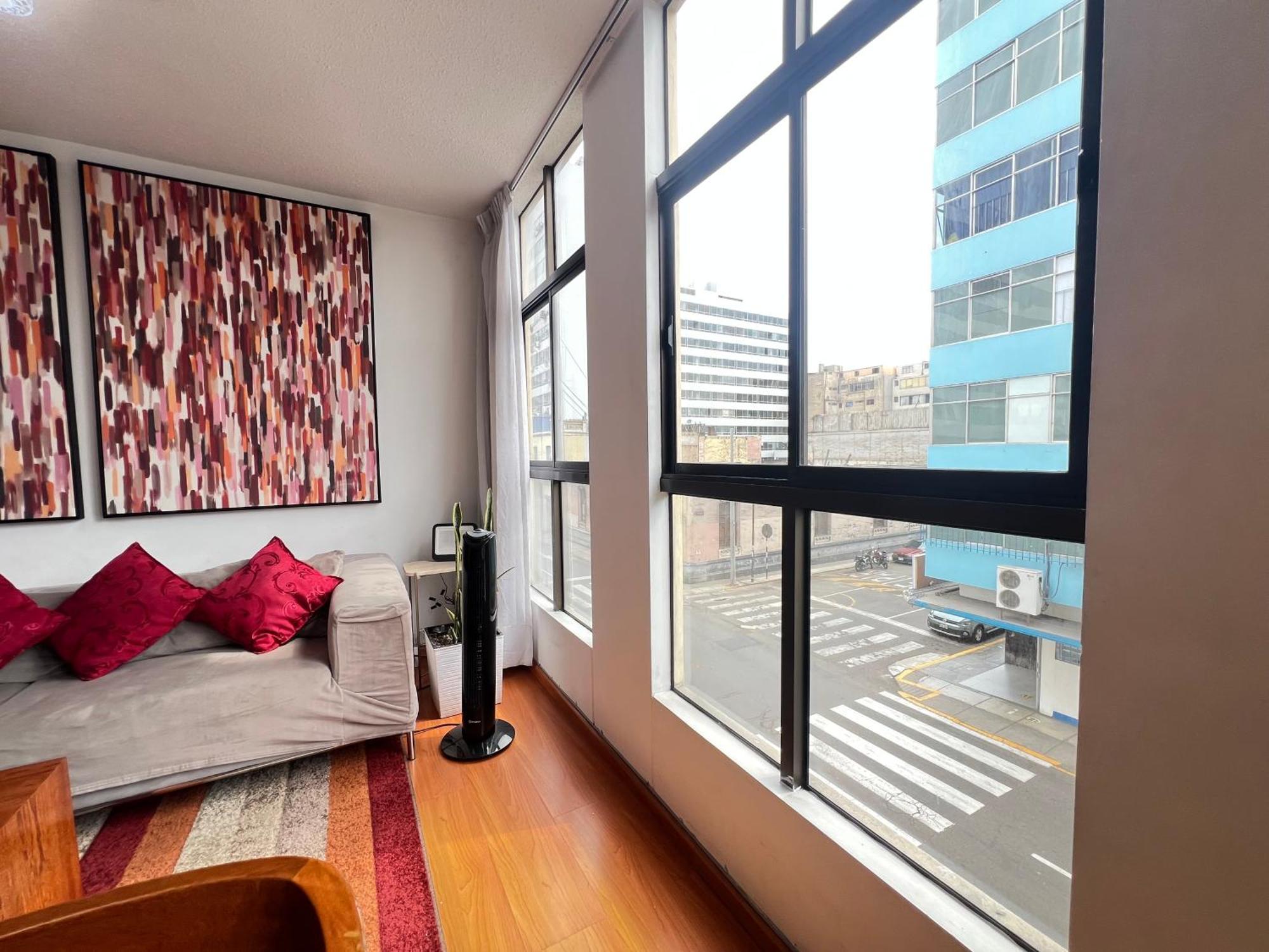 Exclusivo Dpto Moderno En El Corazon De Lima Con Wifi Ultra Rapido Appartement Buitenkant foto
