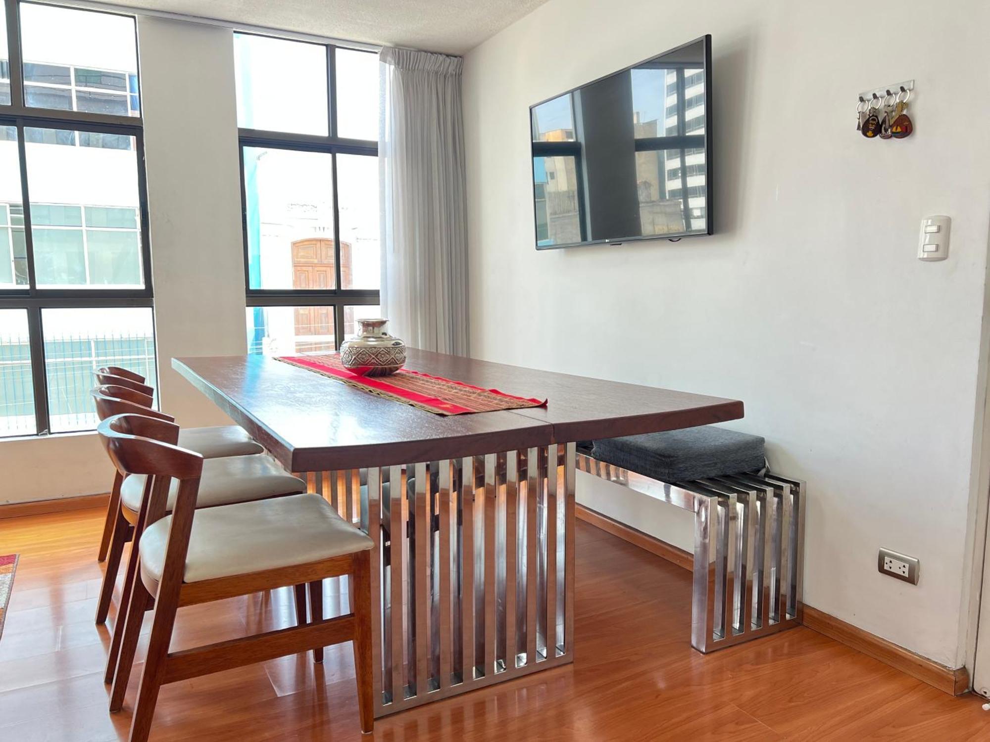 Exclusivo Dpto Moderno En El Corazon De Lima Con Wifi Ultra Rapido Appartement Buitenkant foto